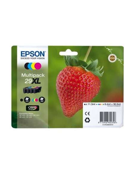 Epson T2996 (29XL) Pacote de 4 Tinteiros Originais - C13T29964012