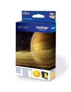 Brother LC1100 Amarelo Cartucho de Tinta Original - LC1100Y