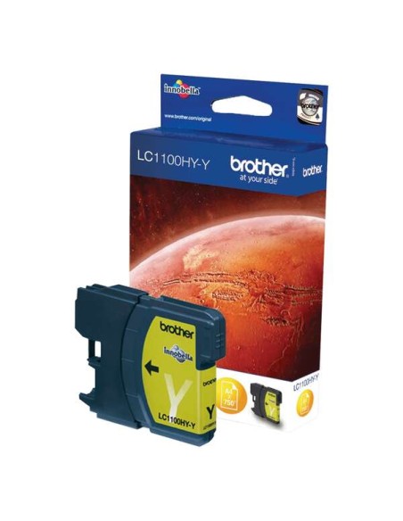Brother LC1100XL Amarelo Cartucho de Tinta Original - LC1100HYY