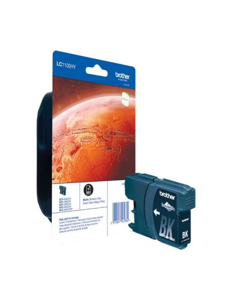 Brother LC1100XL Preto Cartucho de Tinta Original - LC1100HYBK