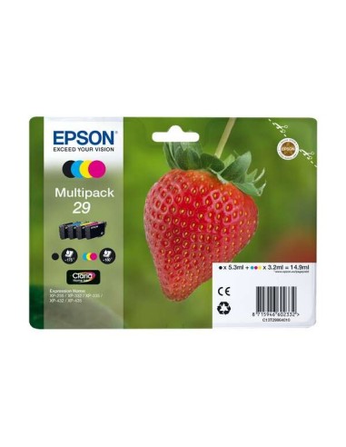 Epson T2986 (29) Conjunto de 4 Tinteiros Originais - C13T29864012