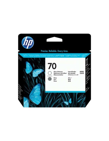 HP 70 Cinza/Otimizador de Brilho Cabeça de Impressão Original - C9410A