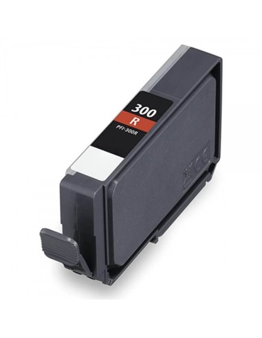 Canon PFI300 Vermelho Cartucho de Tinta Pigmentada Genérico - Substitui 4199C001/PFI300R