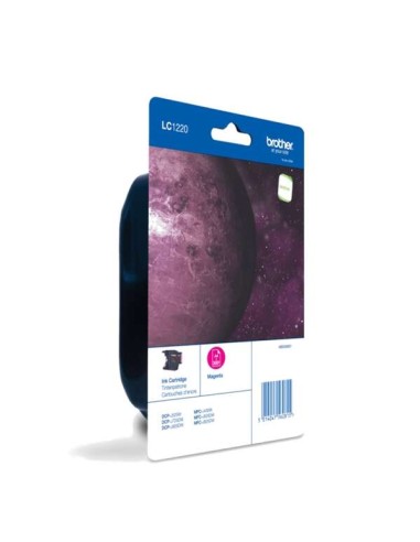 Brother LC1220 Magenta Cartucho de Tinta Original - LC1220MBP