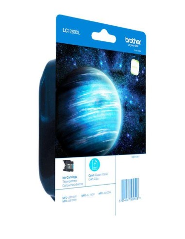 Brother LC1280XL Ciano Cartucho de Tinta Original - LC1280XLCBP