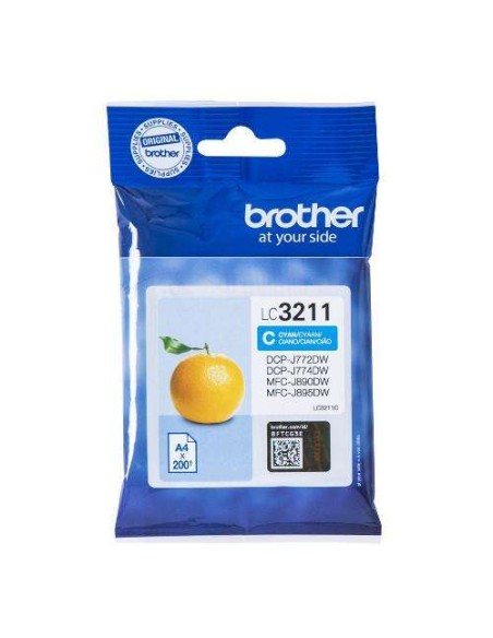Brother LC3211 Ciano Cartucho de Tinta Original - LC3211C