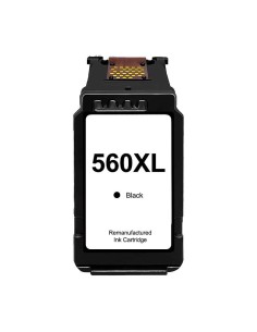 Canon PG560XL Preto Cartucho de Tinta Genérico - Substitui 3712C001/3713C001