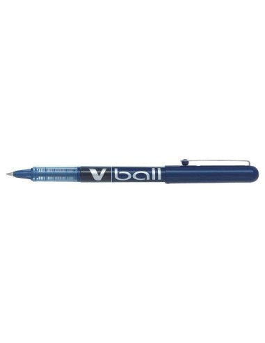 Pilot Caneta de tinta líquida V Ball 07 Rollerball - Ponta de bola redonda 0.7mm - Traço 0.5mm - Cor Azul