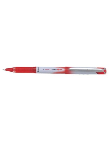 Pilot Caneta de Tinta Líquida V Ball Grip 07 - Ponta de Bola Cônica 0,7mm - Traço 0,5mm - Grip de Borracha - Cor Vermelha