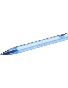 Bic Cristal Soft Canetas Esferográficas - Ponta Média de 1.2mm - Traço 0.45mm - Escrita mais Fluida - Cor Azul 2