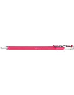 Pentel Mattehop Esferográfica - Ponta 1mm - Traço 0.5mm - Tinta de Gel Opaca - Fabricada com 55% de Materiais Reciclados - Cor