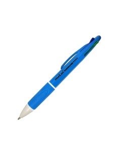 Molin Pack de 25 Canetas Retráteis de 4 Cores - Ponta de Esfera Média - Tinta à Base de Óleo - Corpo de Cores Sortidas 2