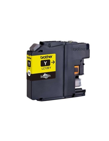 Brother LC12E Amarelo Cartucho de Tinta Original - LC12EY