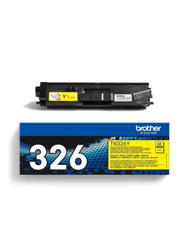 Brother TN326 Amarelo Cartucho de Toner Original - TN326Y