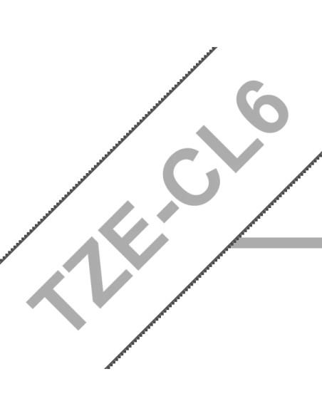 Brother TZeCL6 Fita Laminada de Limpeza Original - Largura 36mm x 100 usos