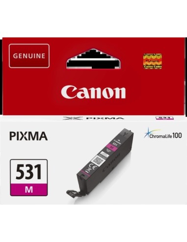 Canon CLI531 Magenta Cartucho de Tinta Original - 6120C001/CLI531M