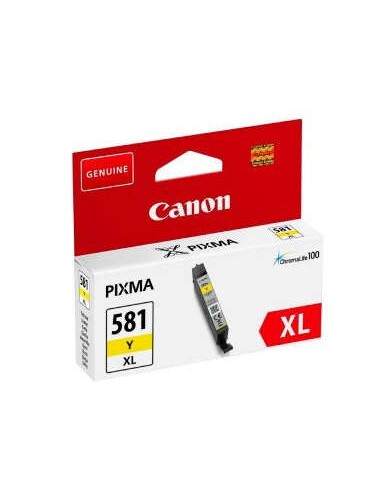 Canon CLI581XL Amarelo Cartucho de Tinta Original - 2051C001