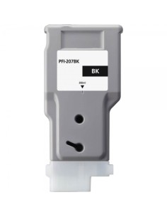 Canon PFI207 Preto Cartucho de Tinta Genérico - Substitui PFI207BK/8789B001