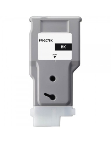 Canon PFI207 Preto Cartucho de Tinta Genérico - Substitui PFI207BK/8789B001
