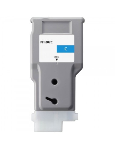 Canon PFI207 Cyan Cartucho de Tinta Genérico - Substitui PFI207C/8790B001