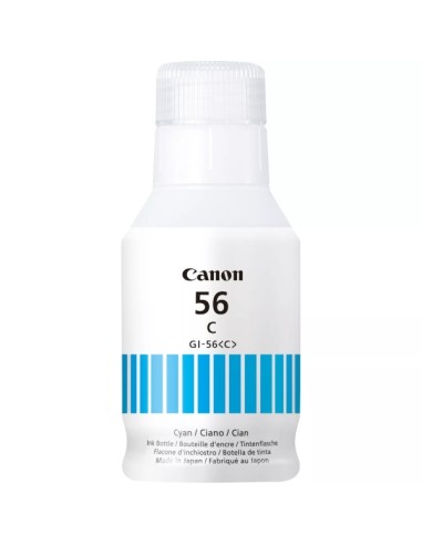 Canon GI56 Ciano Garrafa de Tinta Original - GI56C/4430C001