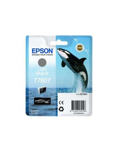 Epson T7607 Light Black Cartucho de Tinta Original - C13T76074010