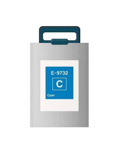 Epson T9732 Ciano Cartucho de Tinta Pigmentada Genérico - Substitui C13T973200