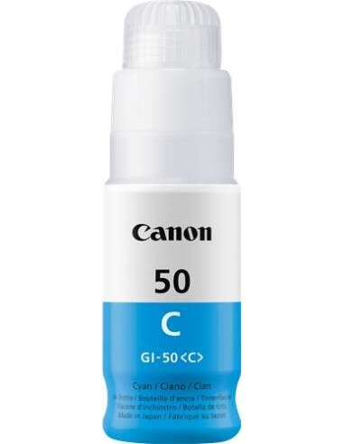 Canon GI50 Ciano Garrafa de Tinta Original - GI50C/3403C001