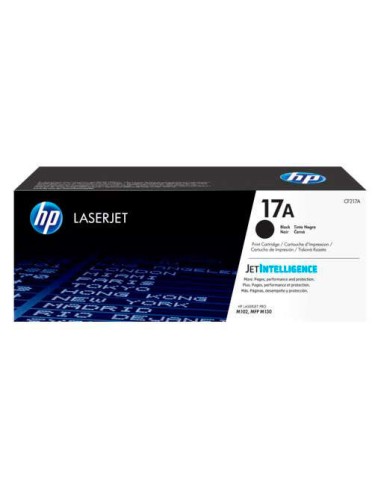 HP CF217A Toner Preto Original - 17A