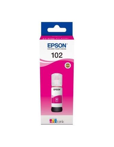 Epson 102 Magenta Garrafa de Tinta Original - C13T03R340