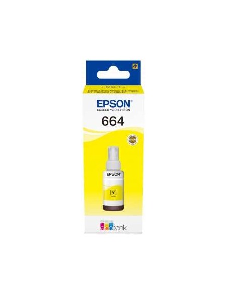 Epson T6644 Garrafa de Tinta Amarela Original - C13T664440
