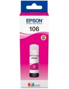 Epson 106 Magenta Garrafa de Tinta Original - C13T00R340