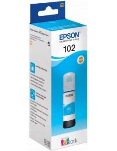 Epson 102 Ciano Garrafa de Tinta Original - C13T03R240 2