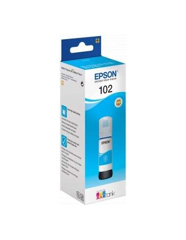 Epson 102 Ciano Garrafa de Tinta Original - C13T03R240