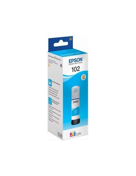 Epson 102 Ciano Garrafa de Tinta Original - C13T03R240