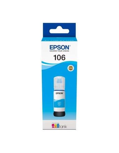 Epson 106 Ciano Garrafa de Tinta Original - C13T00R240