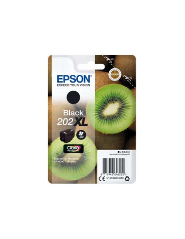 Epson 202XL Preto Cartucho de Tinta Original - C13T02G14010