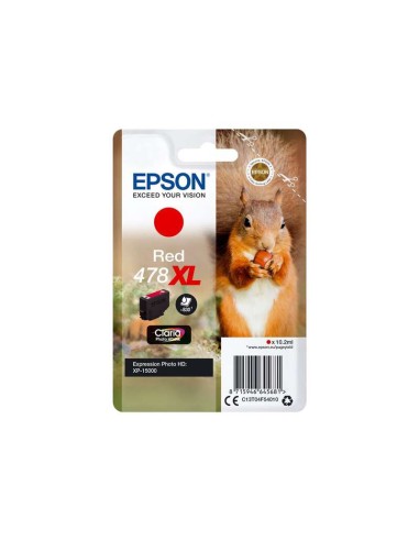 Epson 478XL Vermelho Cartucho de Tinta Original - C13T04F54010