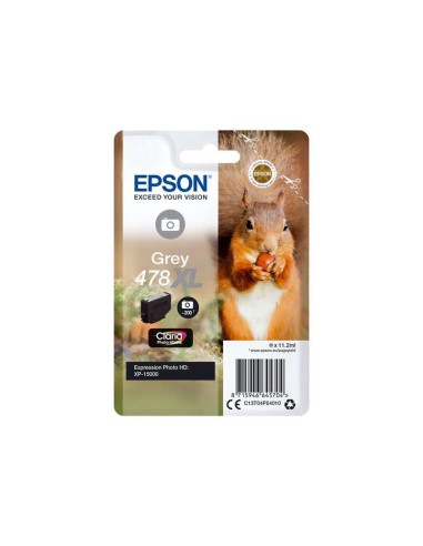 Epson 478XL Cinza Cartucho de Tinta Original - C13T04F64010