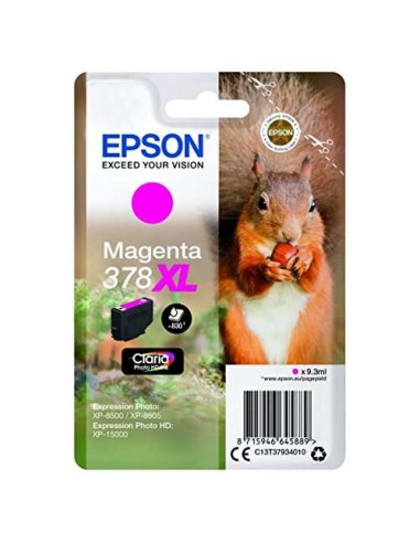 Epson 378XL Magenta Cartucho de Tinta Original - C13T37934010
