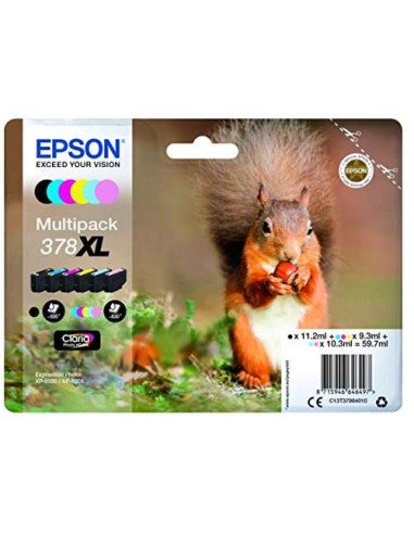 Epson 378XL Pack de 6 Tinteiros Originais - C13T37984010