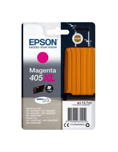 Epson 405XL Magenta Cartucho de Tinta Original - C13T05H34010