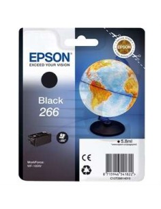 Epson T266 Preto Cartucho de Tinta Original - C13T26614010