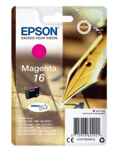 Epson T1623 Magenta Cartucho de Tinta Original - C13T16234012