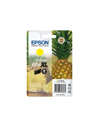 Epson 604XL Amarelo Cartucho de Tinta Original - C13T10H44010