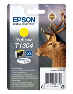 Epson T1304 Amarelo Cartucho de Tinta Original - C13T13044012