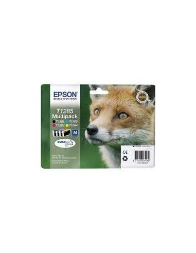 Epson T1285 Pacote de 4 Cartuchos de Tinta Originais - C13T12854012