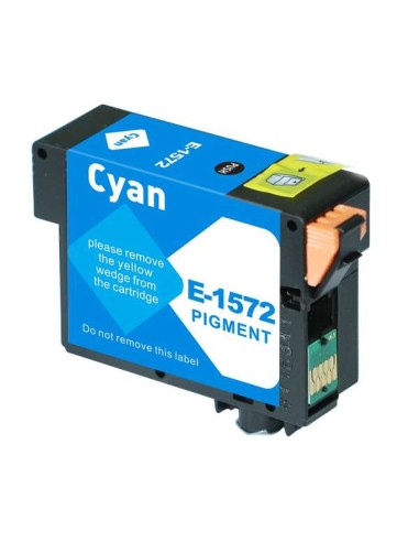 Epson T1572 Ciano Cartucho de Tinta Pigmentada Genérico - Substitui C13T15724010