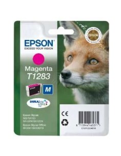 Epson T1283 Magenta Cartucho de Tinta Original - C13T12834012