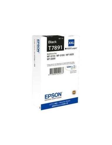 Epson T7891 Preto Cartucho de Tinta Original - C13T789140